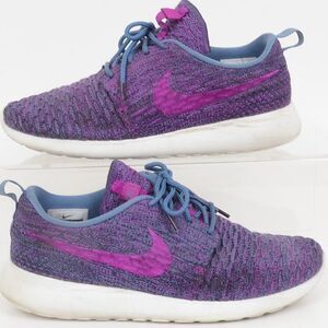 Nike Womens Rosherun Flyknit Running Trainers 704927 Sneakers Shoes Size 8.5